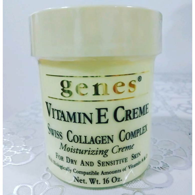 OriginaL Genes Vitamin E Creme Swiss Collagen Complex Moisturizing