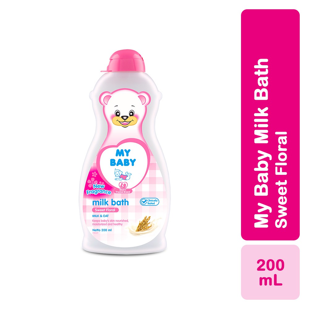 My Baby Milk Bath Sweet Floral 200ml Shopee Philippines