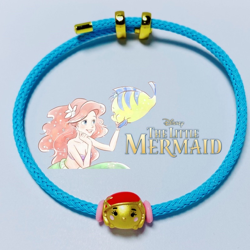 Little Mermaid Charm Bracelet 24k Gold Charm Disney Shopee Philippines