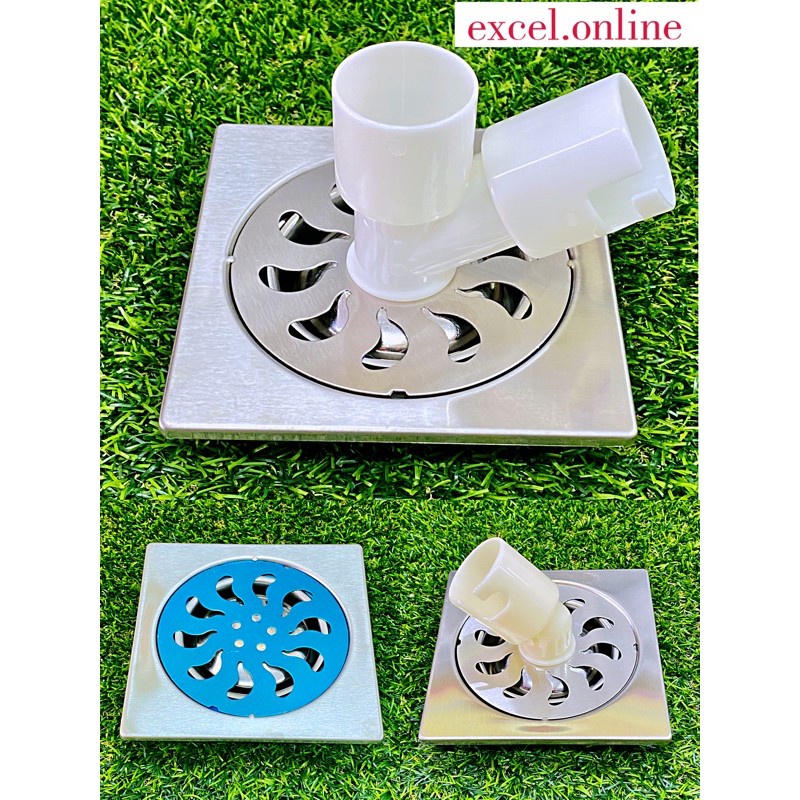 ♝6” X 6” Stainless Steel Floor Grating With Washing Machine Hose