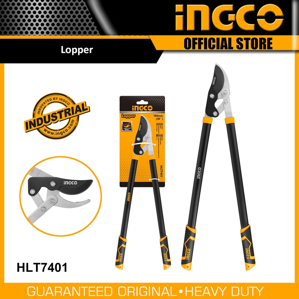 Ingco HLT7401 Industrial Lopper 30" Carbon Steel Material for Tree