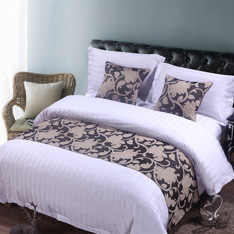 Bed Runner Soft No Fading Modern Bed Scarf Bedding Scarf Protection for