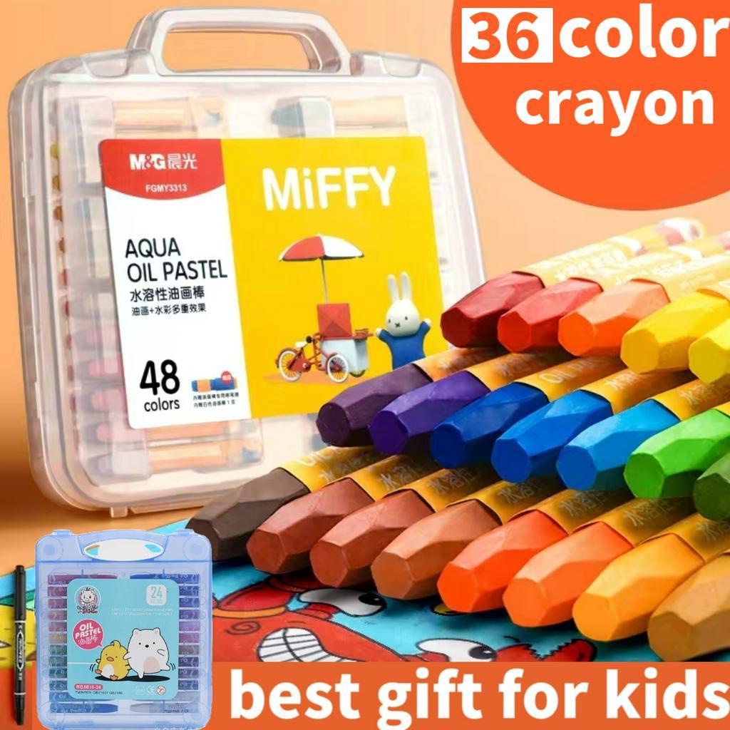 Children's oil painting stick 12/24/36 professional painting drawing