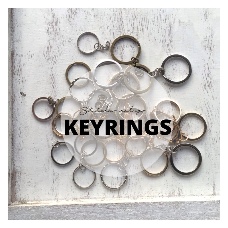 SnC Different types of Keyrings 10pcs/pack Shopee Philippines