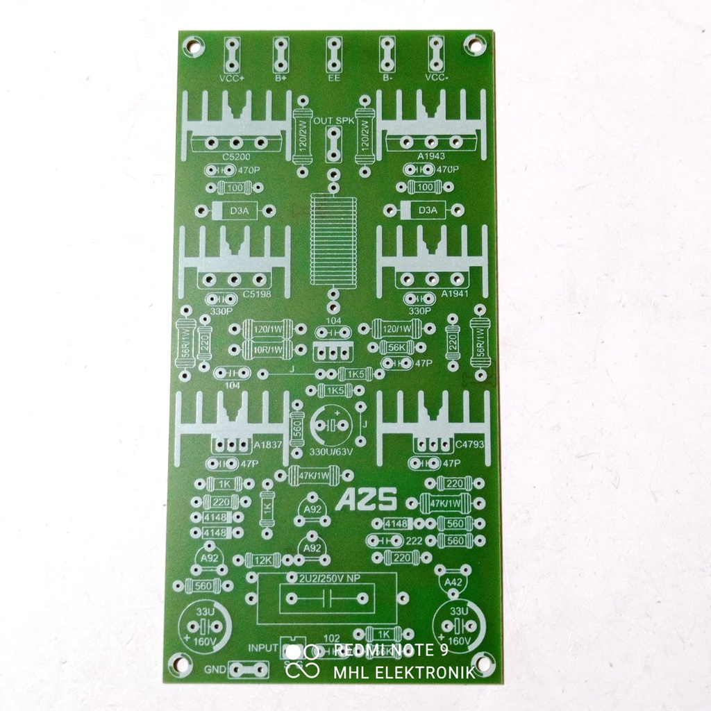 Pcb Power Amplifier YAMAHA PA2400 Mono Shopee Philippines