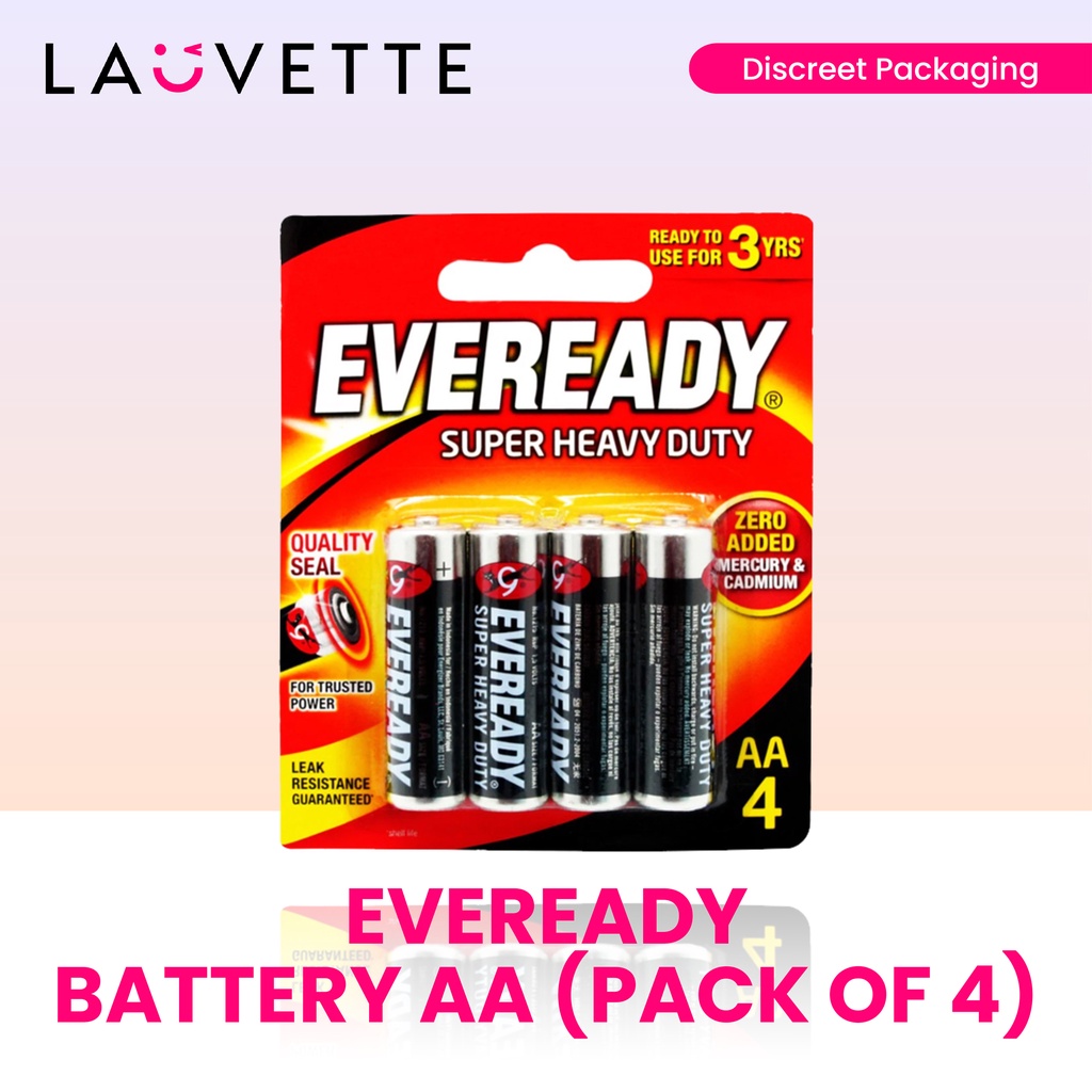 Eveready Battery AA (4 pieces) Shopee Philippines