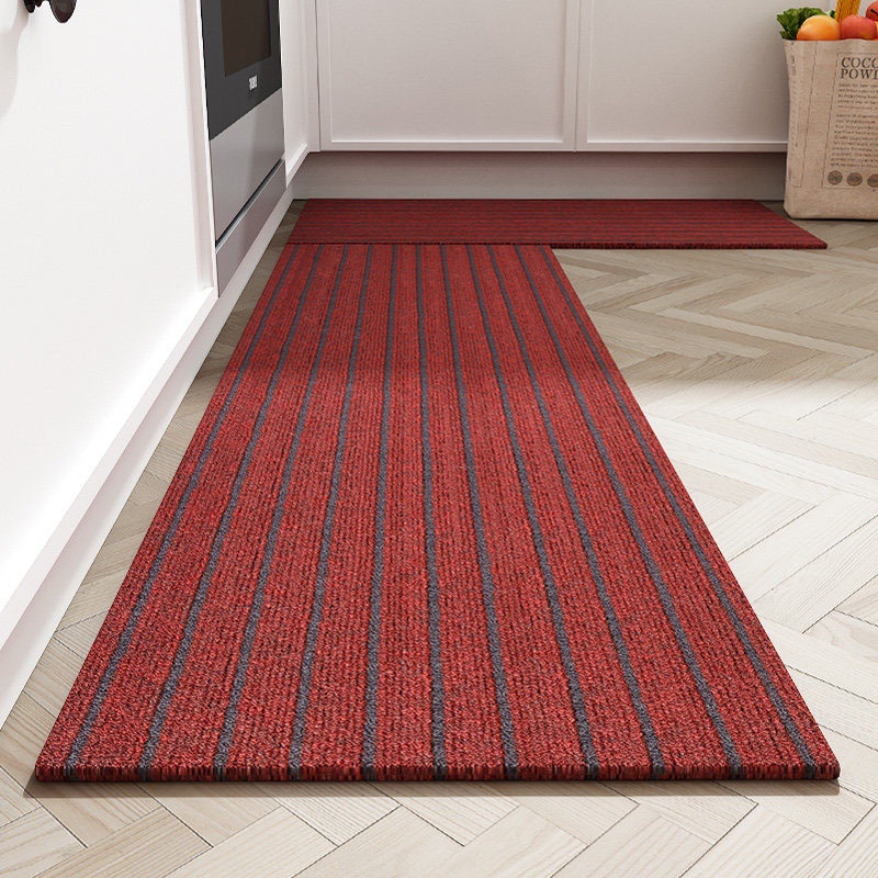 [PH STOCK ]Strip Kitchen Floor Mat NonSlip and Oilproof Waterproof