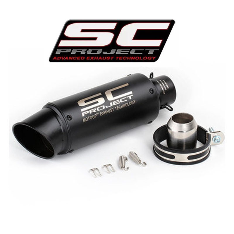 Universal 51mm Motorcycle Exhaust Racing Bicycle Full Exhaust System