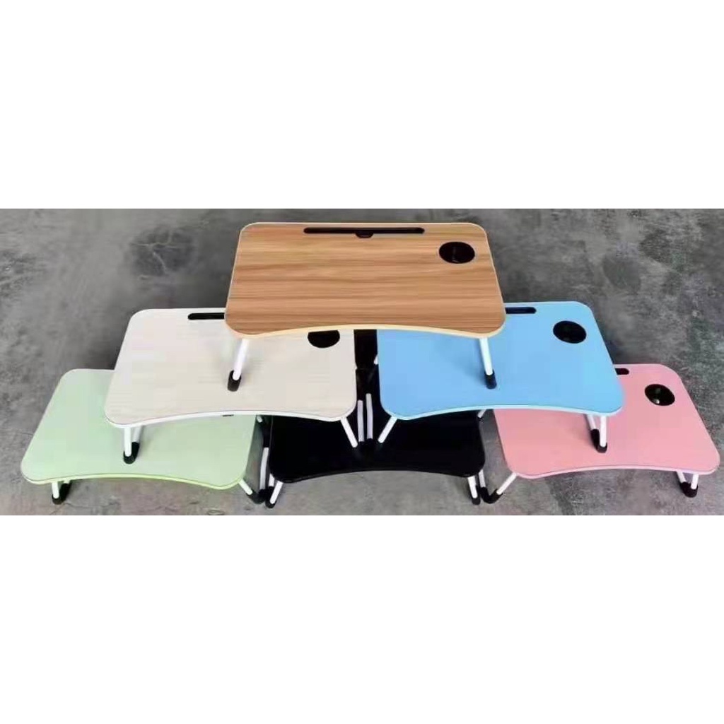 Laptop bed table mini folding table for bed/lazy desk Shopee Philippines