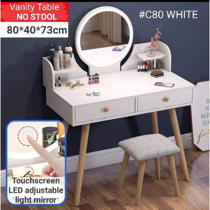 Vanity table with LED light Shopee Philippines