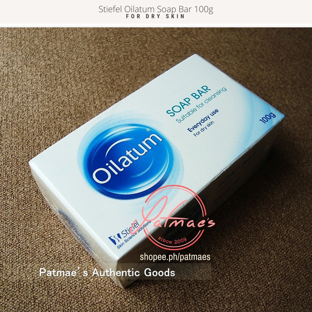Oilatum by Stiefel Cleansing Soap Bar for Dry Skin 100g Shopee