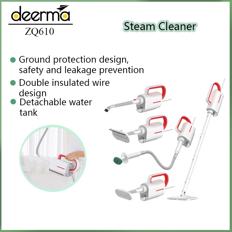 Deerma ZQ610 Steam Cleaner Electric handheld mop floor cleaner