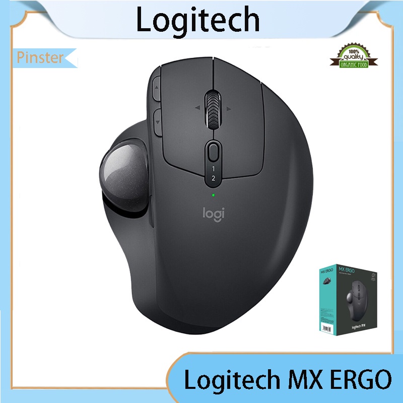 Logitech MX ERGO wireless dualmode mouse trackball office CAD