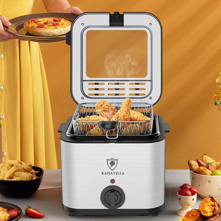 Kaisa Villa deep fryer 2.5L electric fryer french fries frying pan