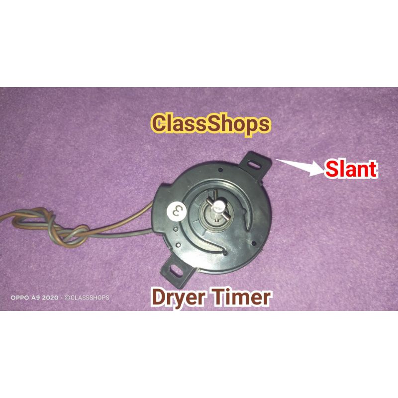 Spin Timer Slant 2 Wires For Washing Machine Shopee Philippines