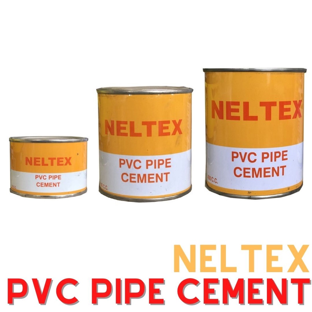 ORIGINAL NELTEX PVC PIPE CEMENT 100cc 200cc 400cc Shopee Philippines
