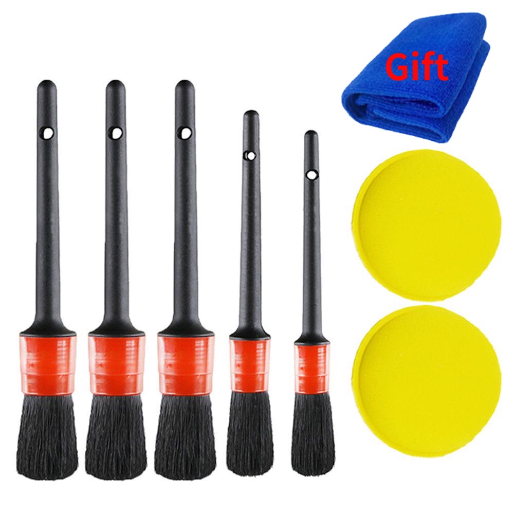 11Pcs Detailing Drill Brush For Car Tire Rim Cleaning Detail Brush Set