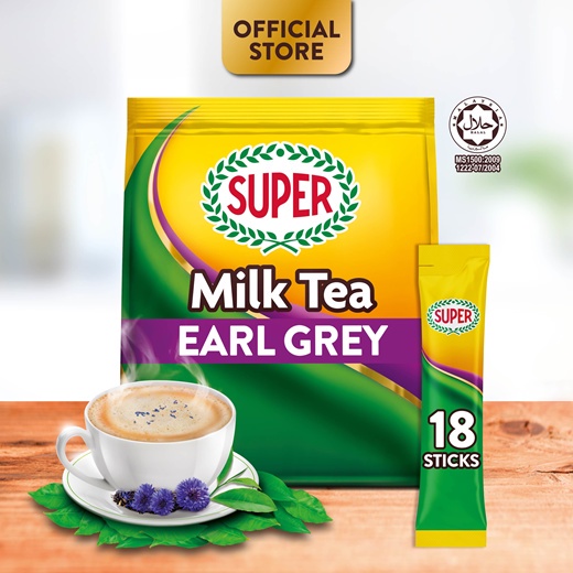 Super Earl Grey Milk Tea 18/450grams New Packaging! Shopee Philippines