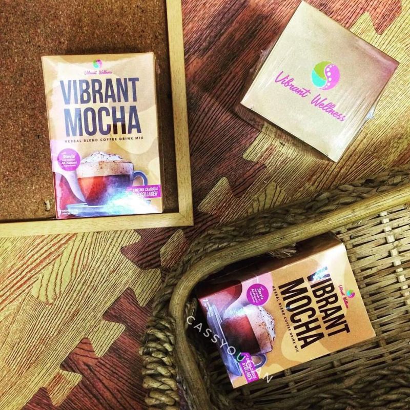 AUTHENTIC VIBRANT MOCHA SLIMMING COFFEE WEIGHT LOSS VIBRANT