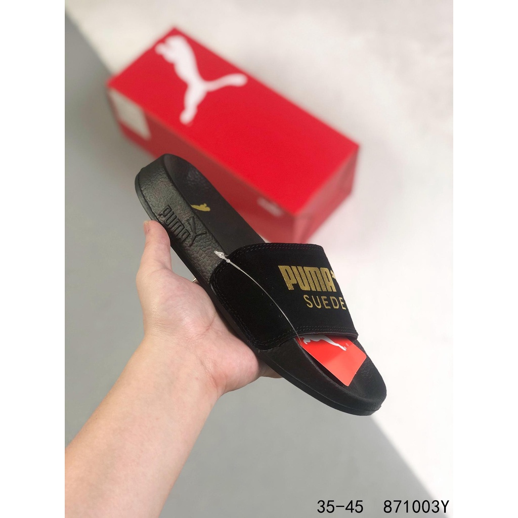 Ah PUMA Leadcat V SM Wns Puma Men's and Women's Slippers Size Picture