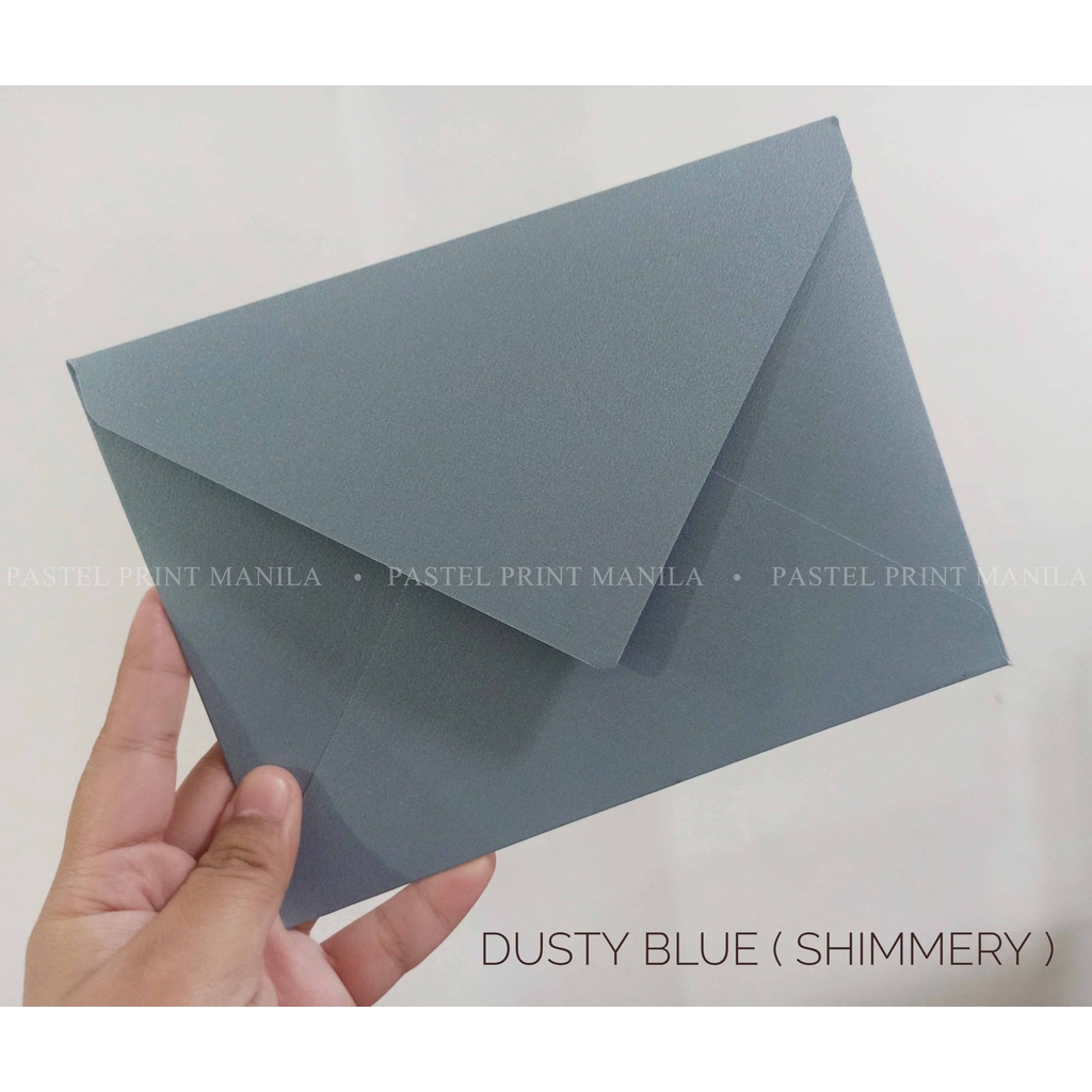 5x7 Dusty Blue Envelope / Wedding Envelope Baronial / Wedding