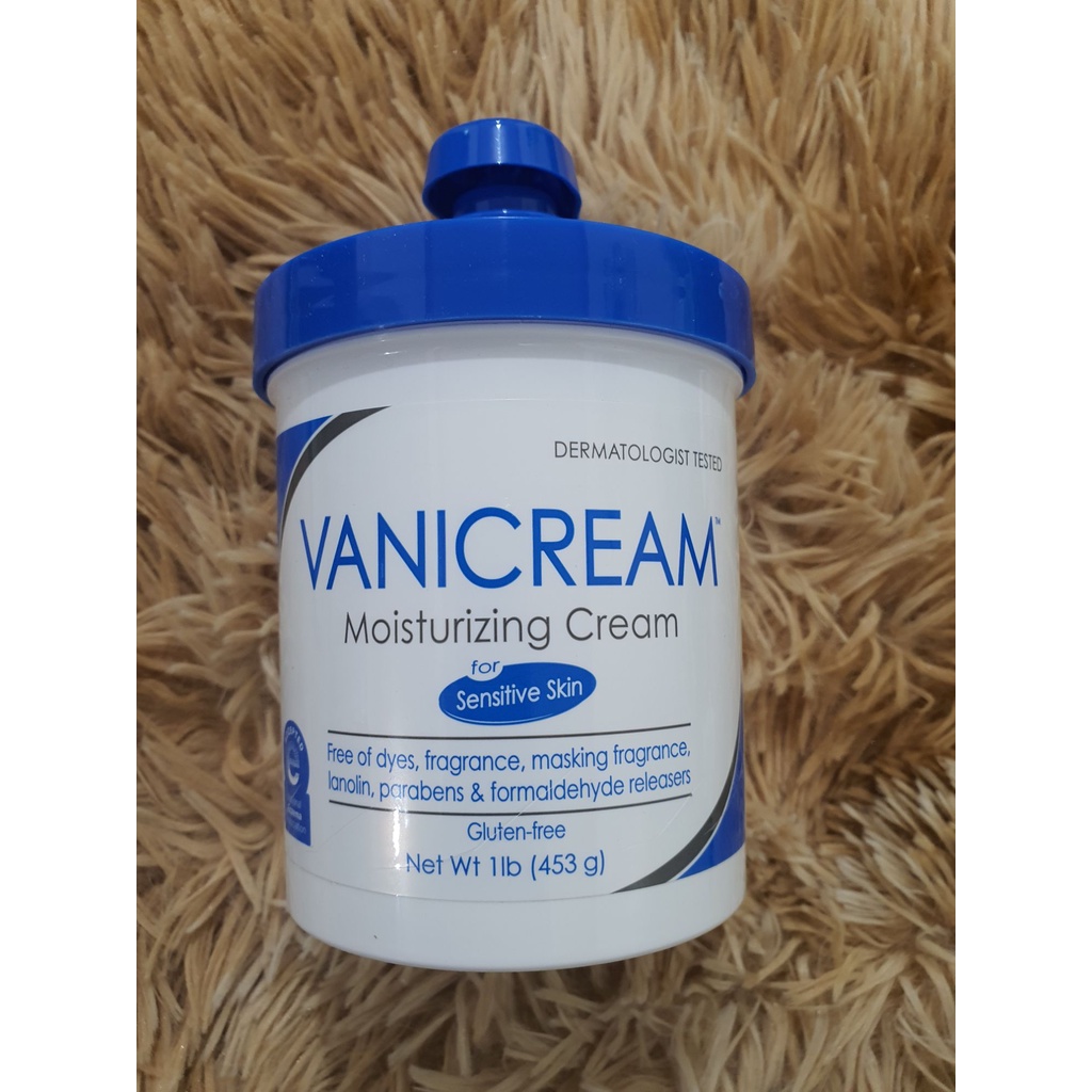 Vanicream Moisturizing Cream for Sensitive Skin, 453g Shopee Philippines