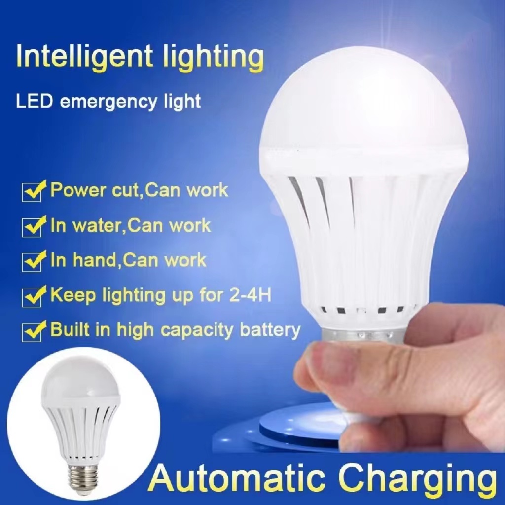 100 Sometimes E27 7W 9W 12W LED Smart Emergency Light Led Bulb