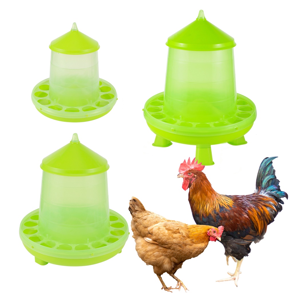 Chicken Automatic Feeder Quail Pigeon Feeder 2kg/4kg Chicken Feeding