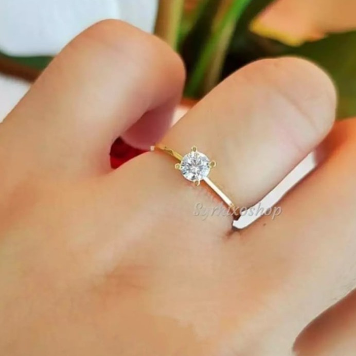 Saudi 18K Gold Engagement RING Pawnable Shopee Philippines