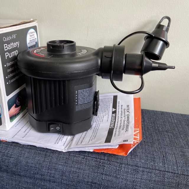 Intex Air Pump Battery Operated 6 C Batteries not included Shopee Philippines