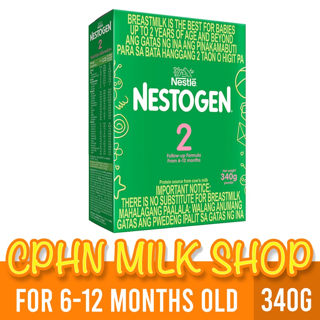 NESTOGEN 2 340g 612 Months Old Infant Formula Shopee Philippines