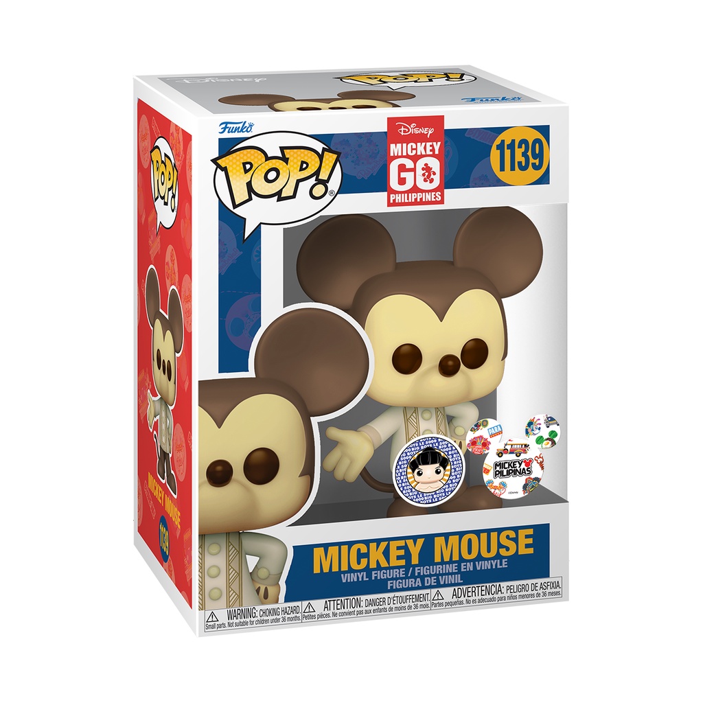 Mickey Mouse in Barong 1139 Sepia Big Boy Toy Store Exclusive Funko Pop