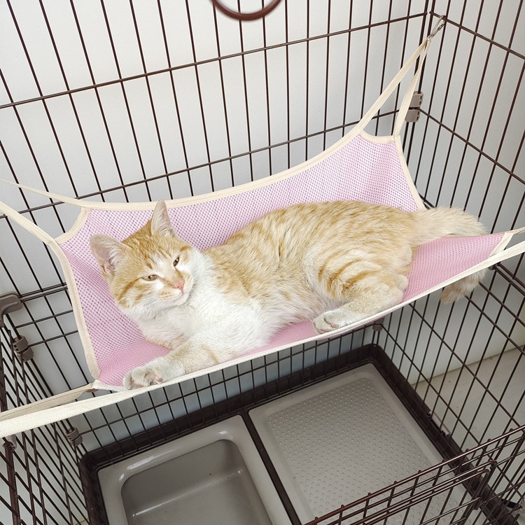 Cat Hammock Hanging Bed Pet Cage Cat Bed Hammock Cat Cage Cat House For