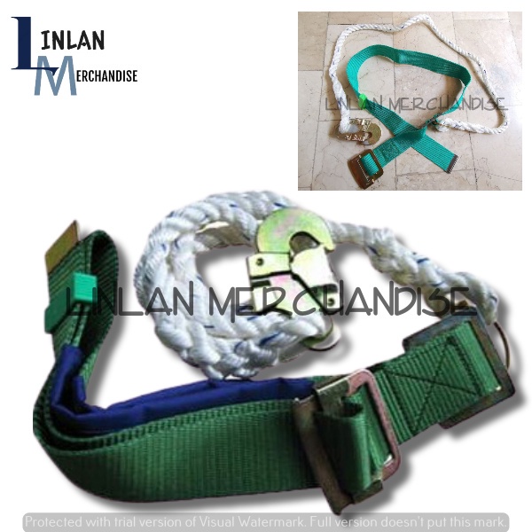 1 PC Safety Belt with Rope Set Industrial Use Safety Harness use for