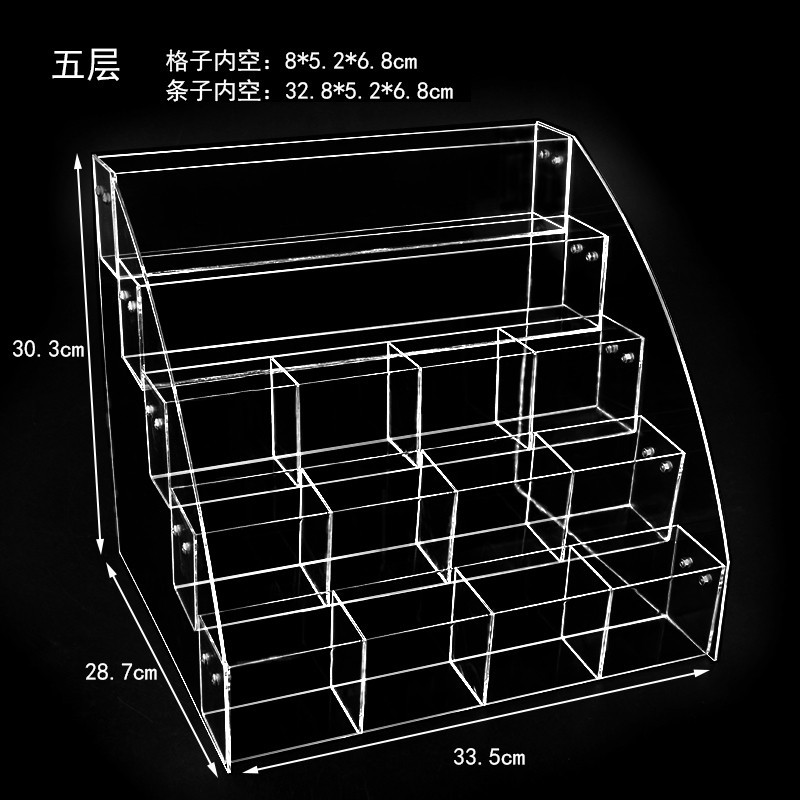 Acrylic Display Rack Pen Rack Acrylic Pen Display Rack Ballpoint Pen Storage Box Book Book Rack