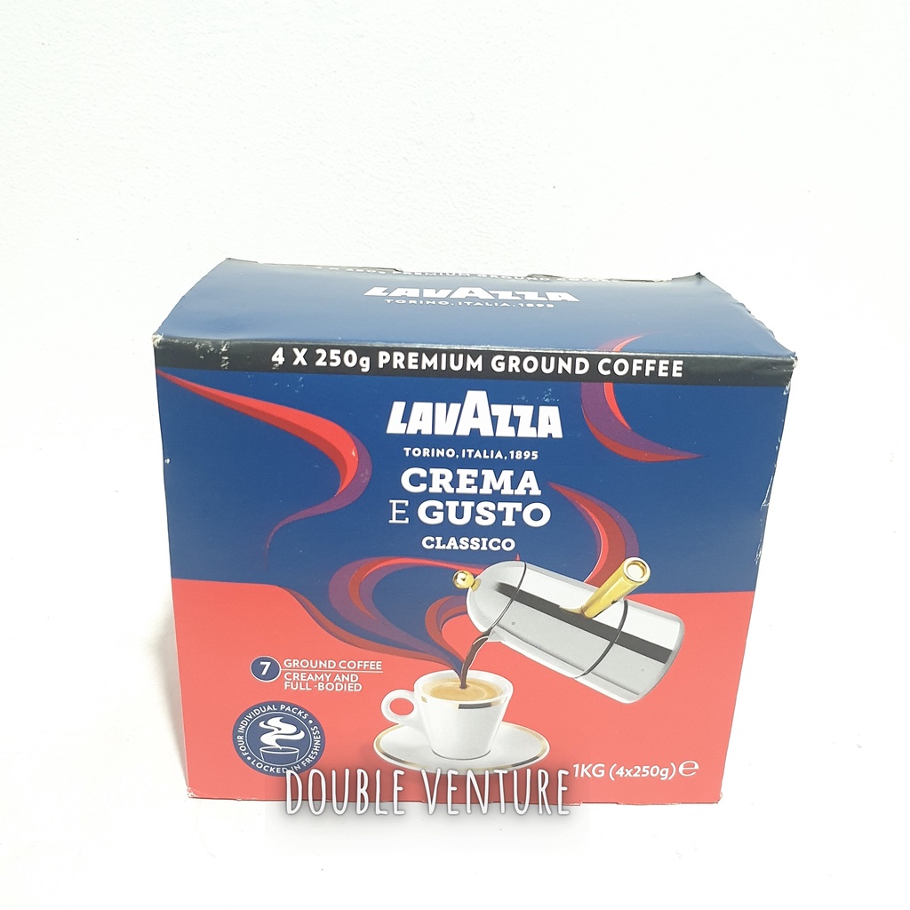 Lavazza Crema E Gusto Classico Coffee Beans / Ground Coffee 250g, 500g