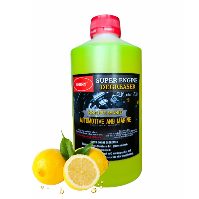 SUPER ENGINE DEGREASER AND CLEANER SHINY 500ML | Shopee Philippines