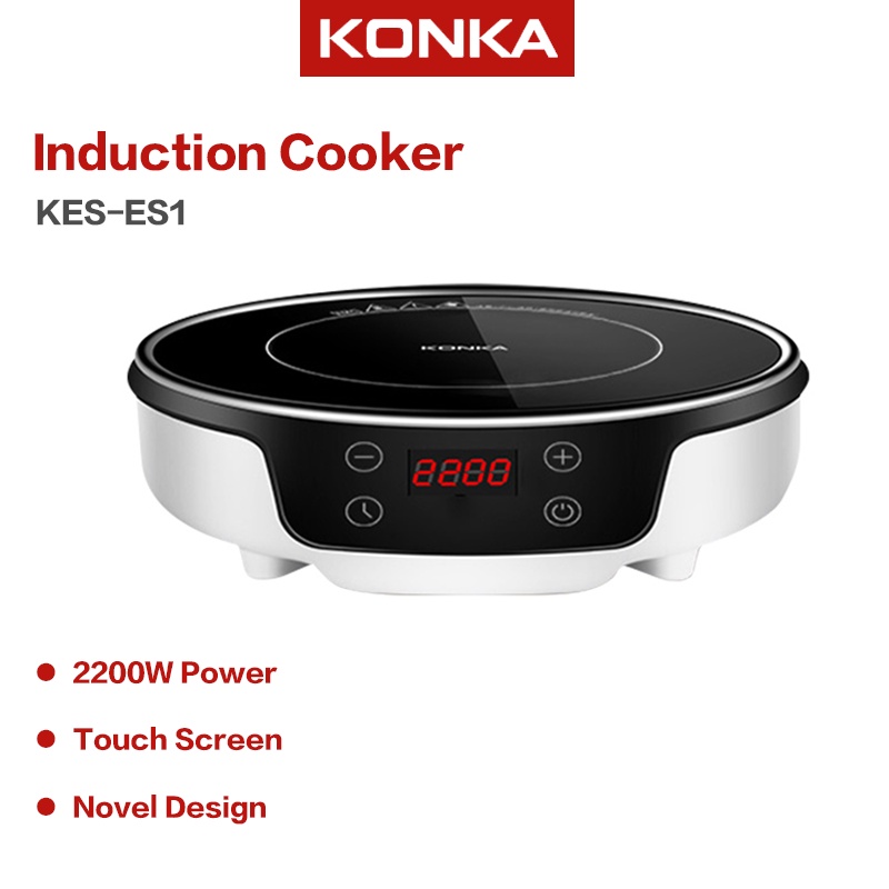 KONKA 2200W Electric Ceramic Stove Upgrade Induction Cooker Touch screen Electric Cooker KESES1