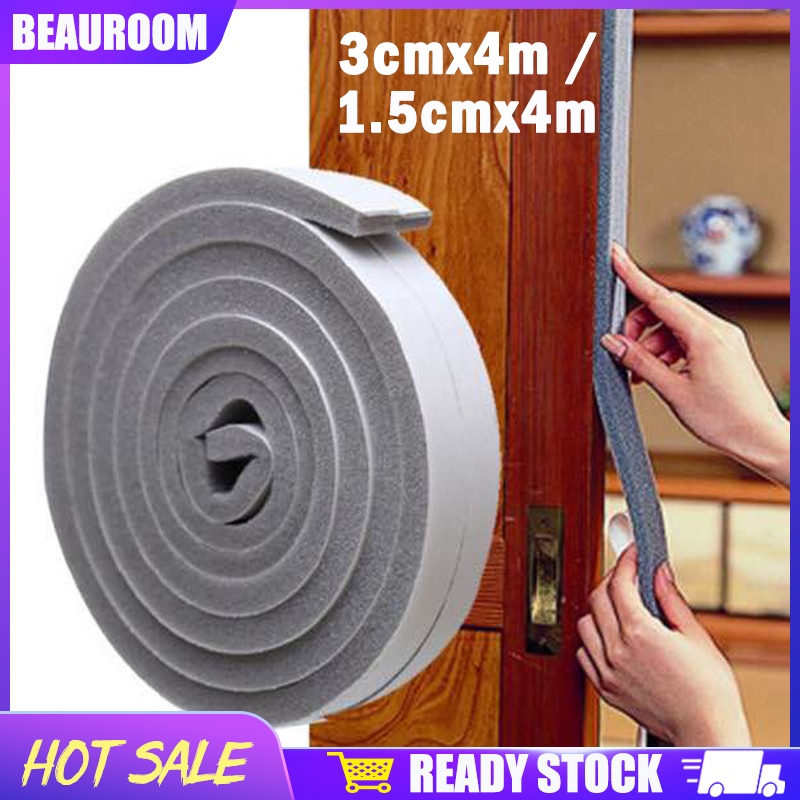 Selfadhesive Foam Seal Strip Door Window Aircon Gaps Sealing Strips Wind Leakage Stickers