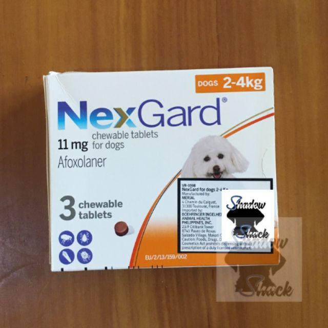 Nexgard AntiTick and Flea Chewable (price per piece) Shopee Philippines