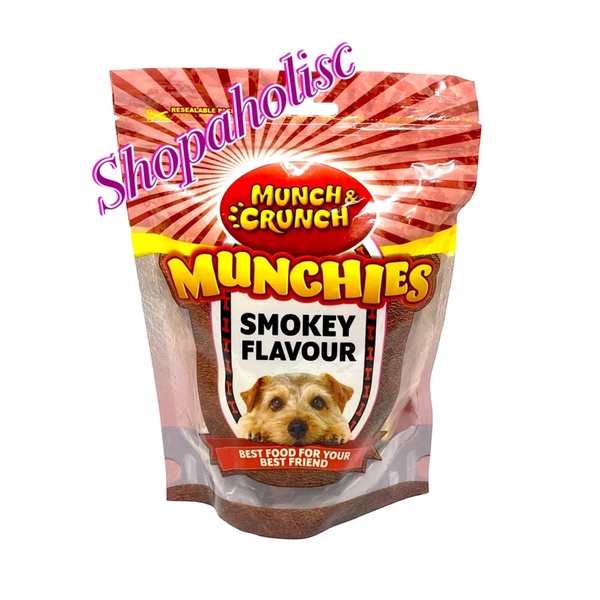 Munch & Crunch Munchies Smokey Flavor 250g Dog Treats (EXPIRE OCT 21
