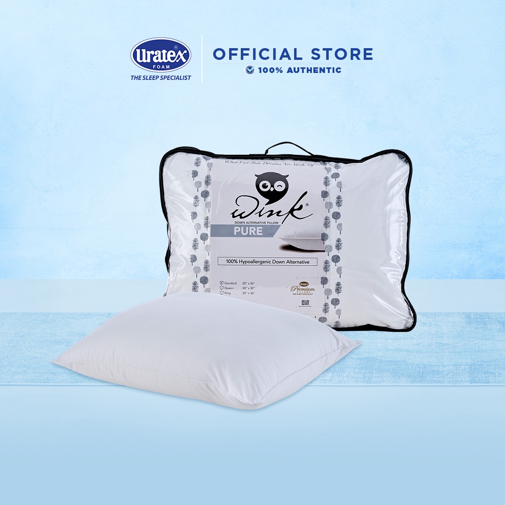 Uratex Wink Pure Pillow Shopee Philippines
