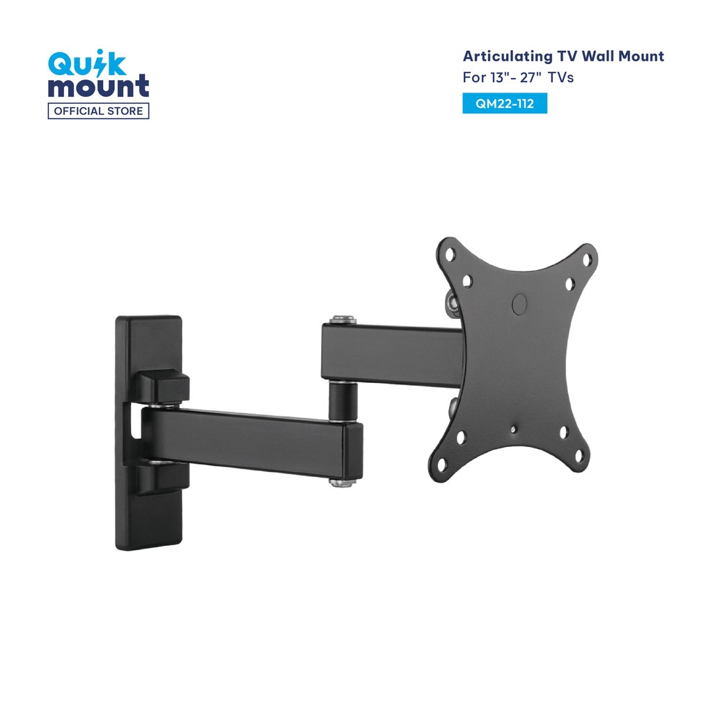 Quikmount Articulating TV Wall Mount for 1327 Inches TVs (QM22112