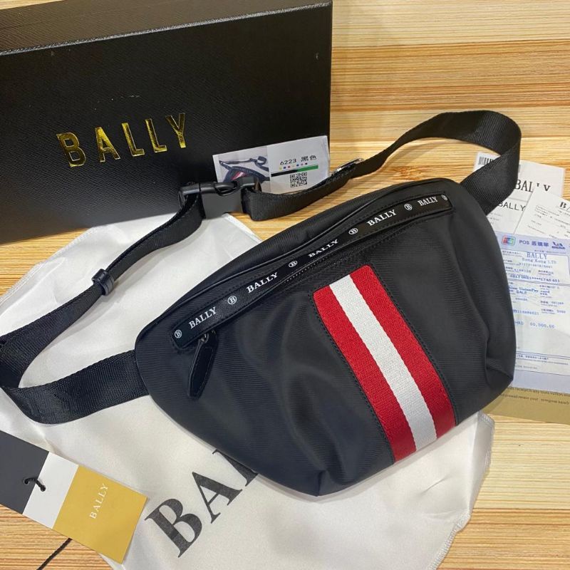 Waistbag Bally Men Canvas Waist Bag Men Bally Shopee Philippines