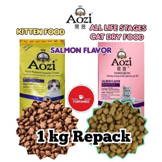 AOZI CAT / KITTEN DRY FOOD 1KG REPACK Shopee Philippines