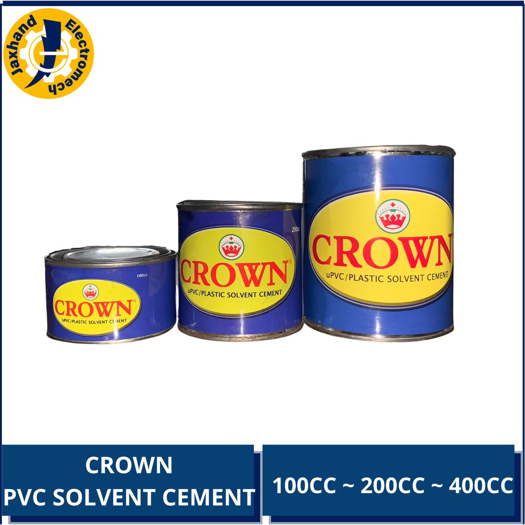 Crown uPVC Solvent Cement 100CC 200CC 400CC Shopee Philippines