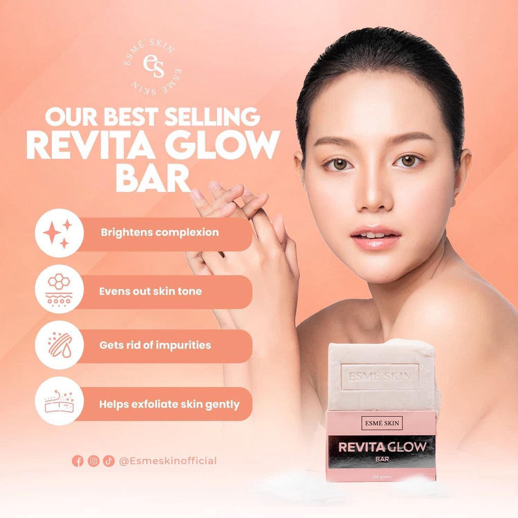 Esme Skin Revita Glow Bar Shopee Philippines