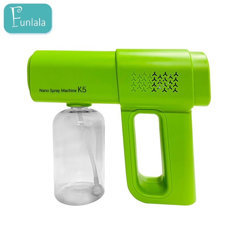 FUNLALA K5 Blue Nano Atomizers Fog Machine Disinfectant Portable UV