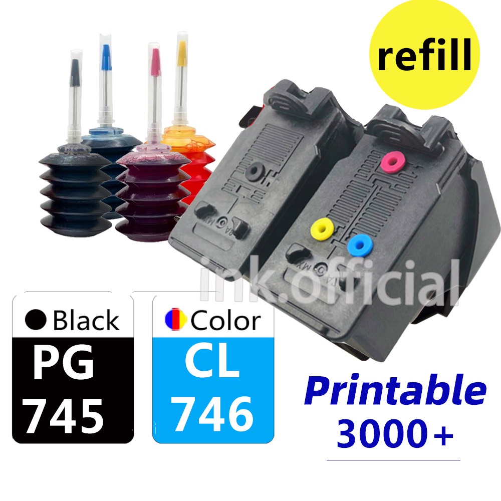 30ml ink refill for Canon iP2870 TS207 TS307 MG2470 / MG2570 / MG2570S