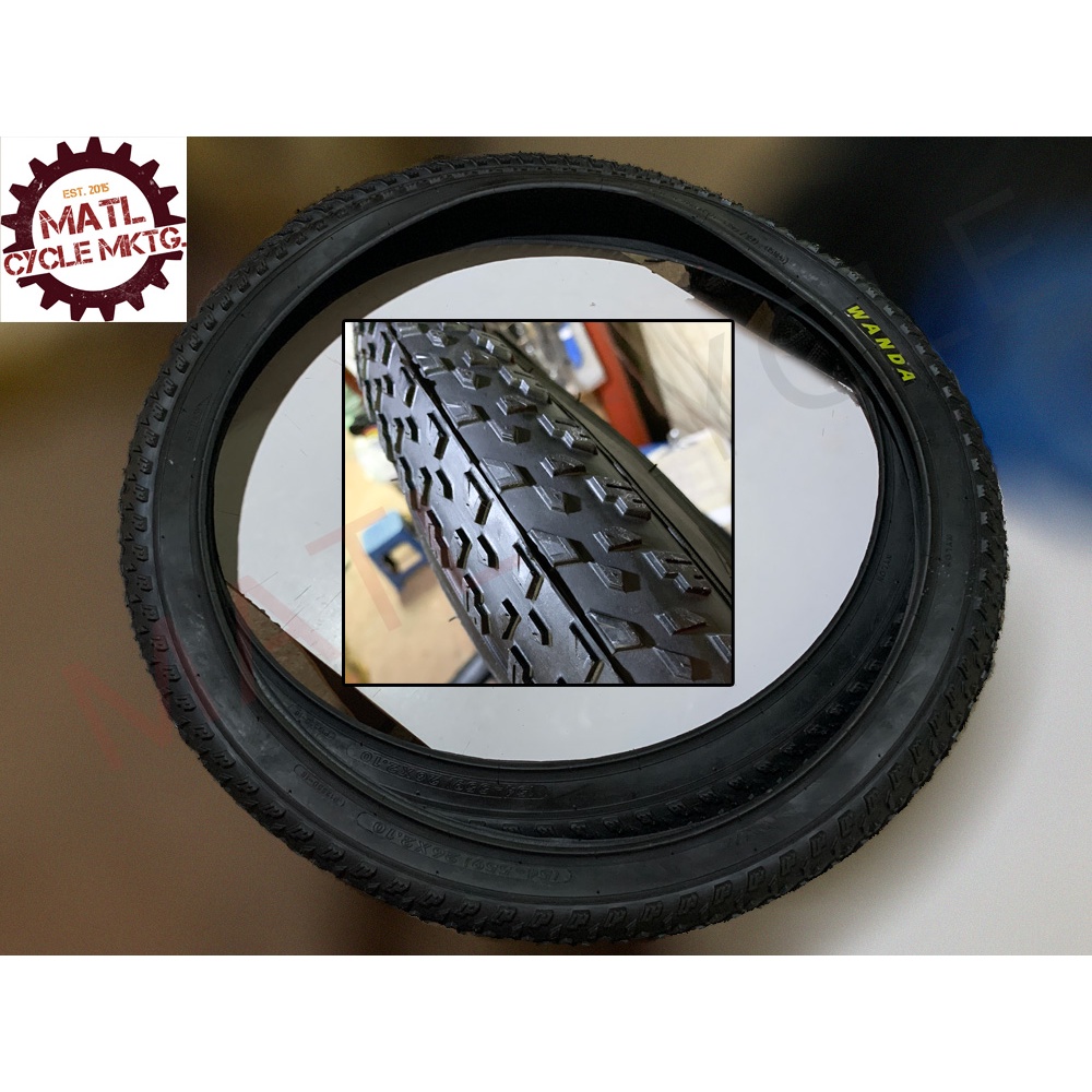 Mountain Bike WANDA Tire 26 x 2.10 (2PCS/PAIR) Shopee Philippines